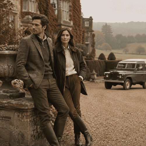 Country-House Style Returns as Fashion Rediscovers the Appeal of Rural Elegance