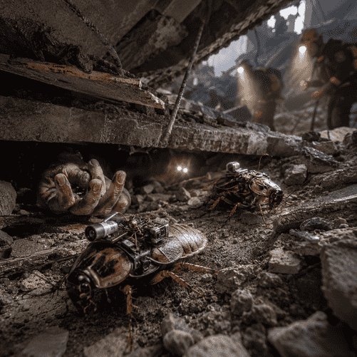 Scientists Turn Giant Cockroaches Into Tiny Paramedics for Disaster Rescue