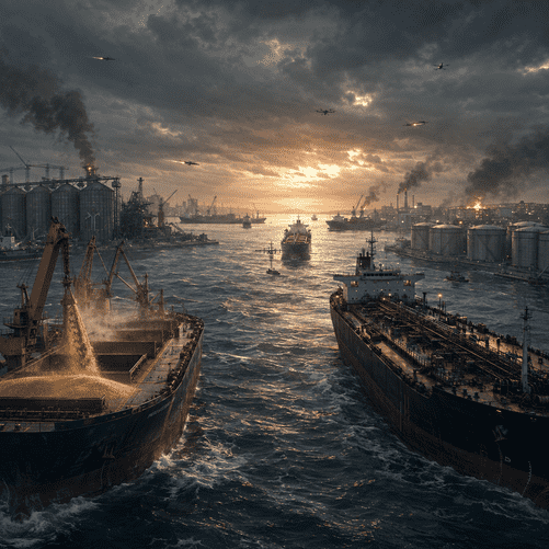 Black Sea Conflict Threatens a New Shock to Global Food and Energy Trade
