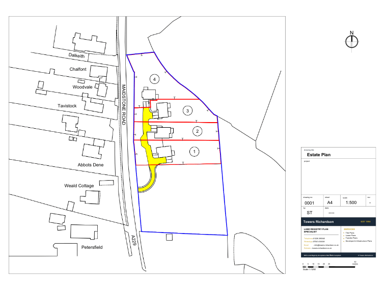 New Build Development — Plot Layout Plans