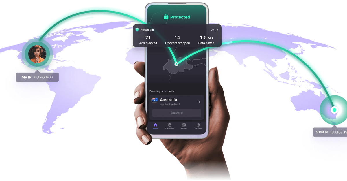 Free VPN comparison - top 5 services