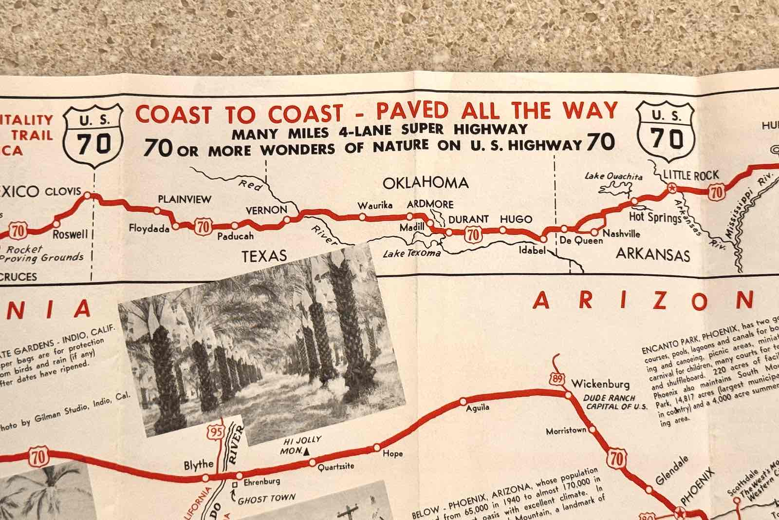 Traveling Scenic Route 70 42263 