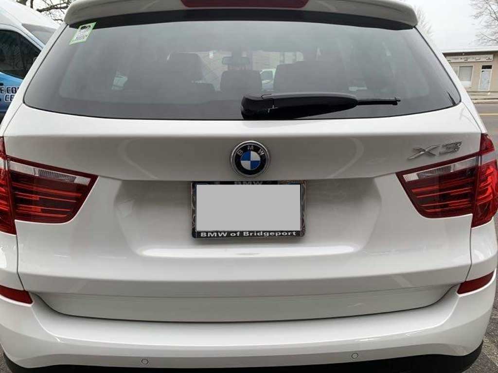 2017 bmw x3 xdrive 28i rear damage repair #2