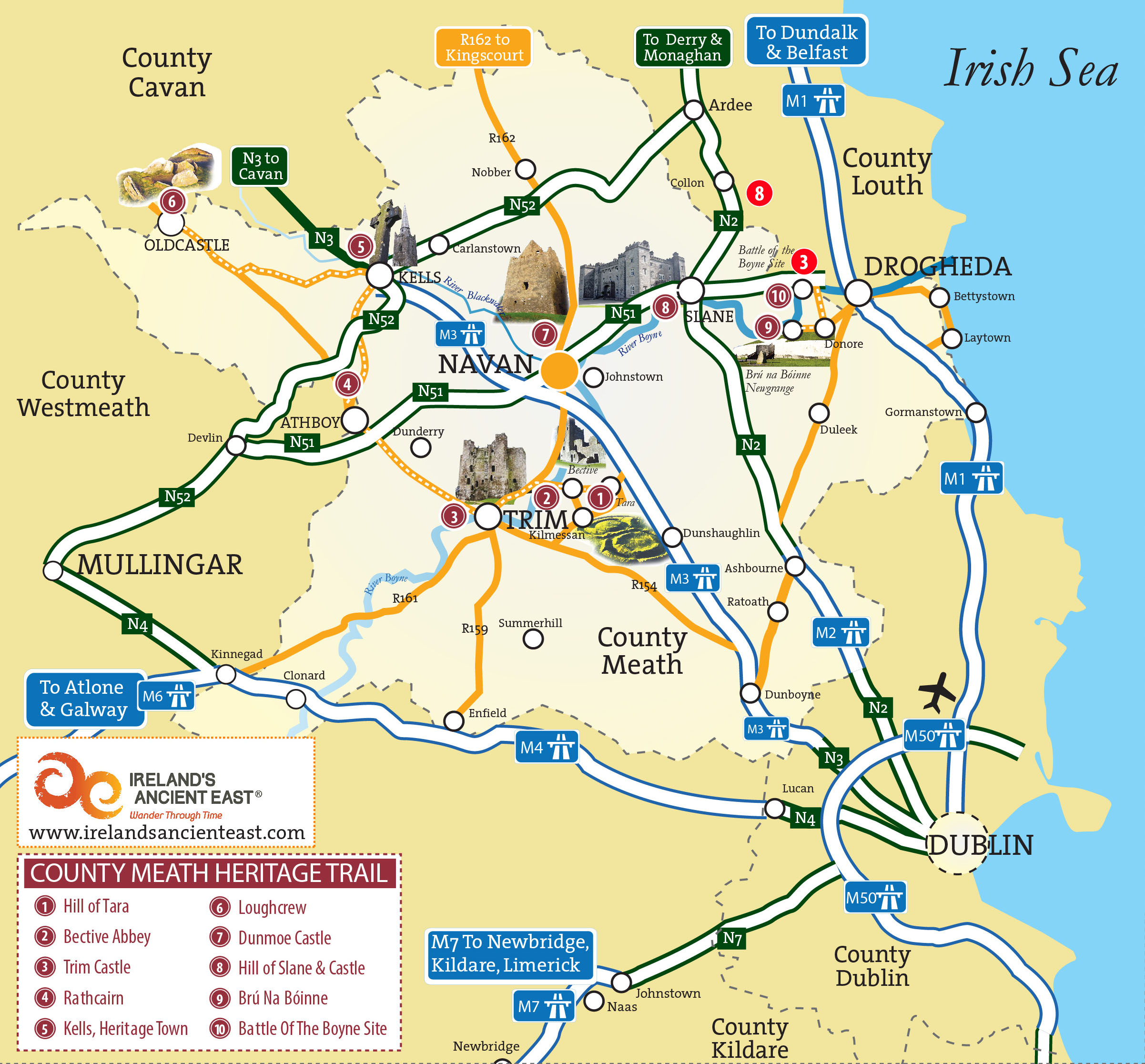 Navan Town Map Town Maps 19 Navan Area Map 