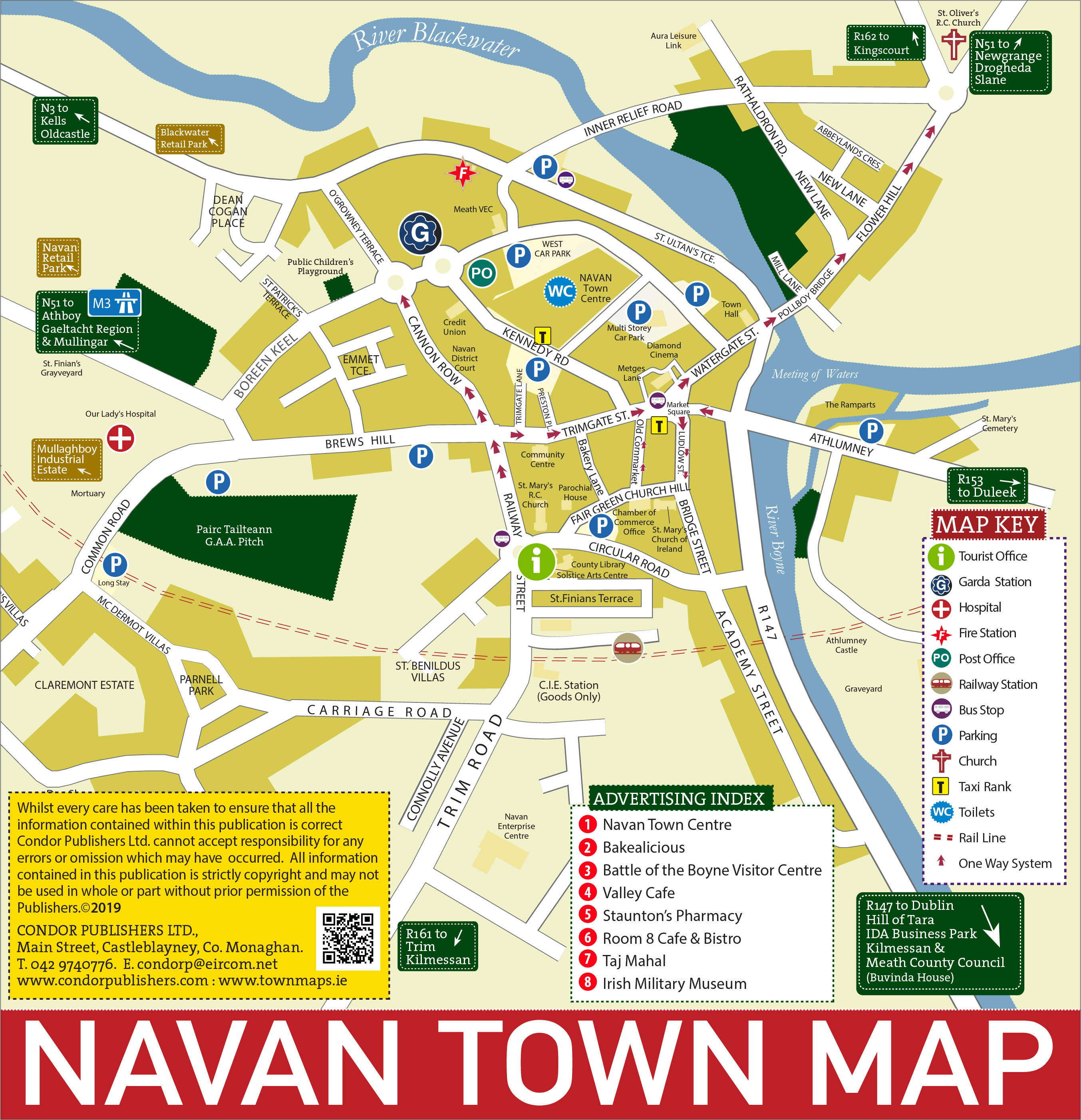 Navan Town Map Town Maps 19 Navan Map NN 