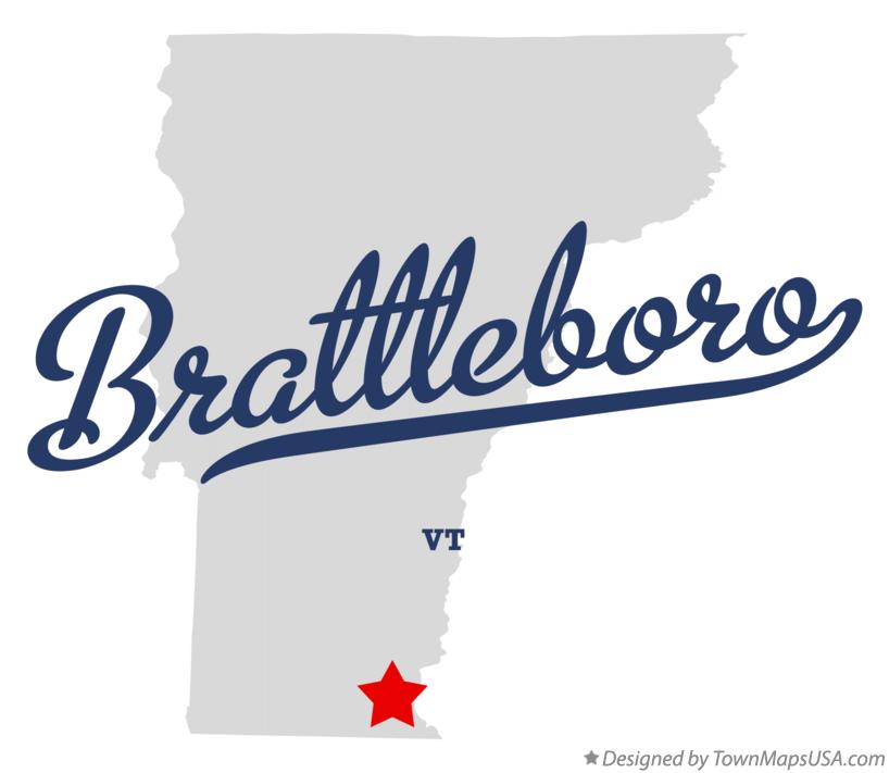 Brattleboro Vt Map Map Of Brattleboro Vt 