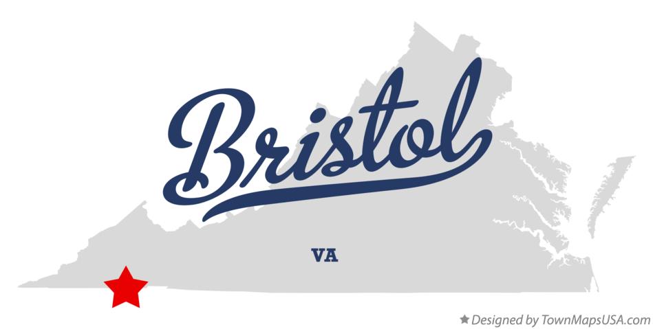 Map Of Bristol Va Map Of Bristol Va 