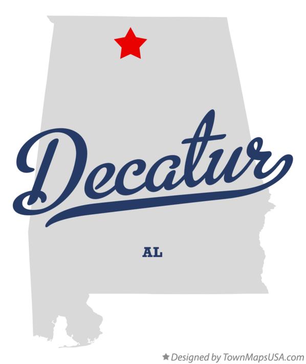 Decatur Al Map At Thomas Jankowski Blog Map Of Decatur Al 
