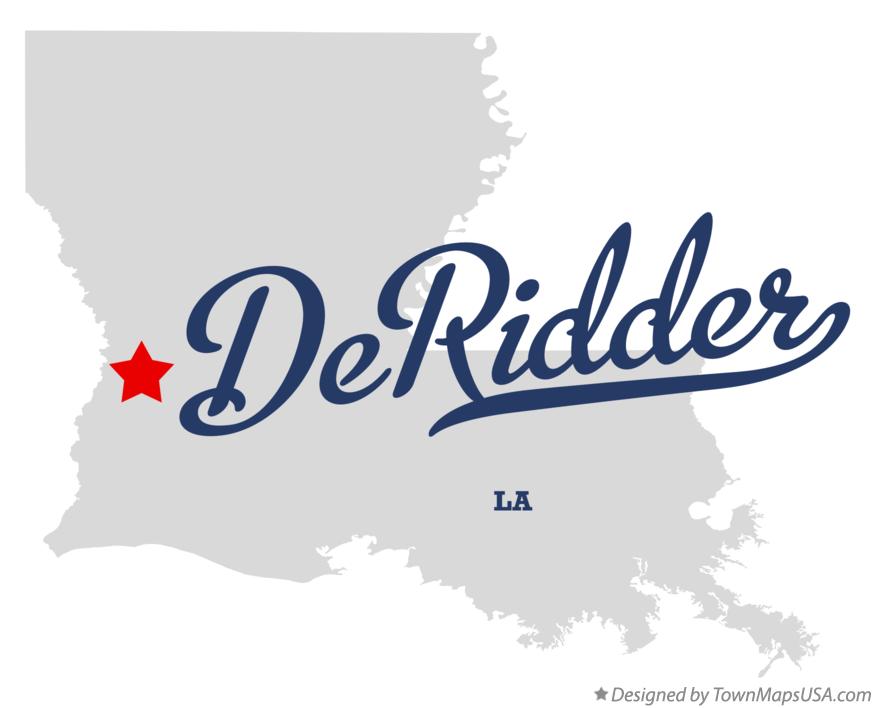 Deridder La Zoning Map At Corrina Davis Blog Map Of Deridder La 