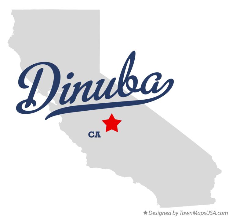 Map Of Dinuba California Map Of Dinuba Ca 