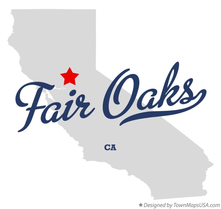 Map Of Fair Oaks California Map Of Fair Oaks Ca 