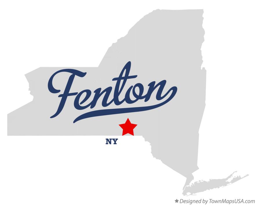 Map Of Fenton NY New York Map Of Fenton Ny 