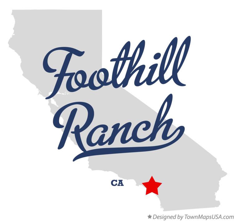 Map Of Foothill Ranch CA California Map Of Foothill Ranch Ca 