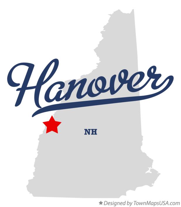 Map Of Hanover NH New Hampshire Map Of Hanover Nh 
