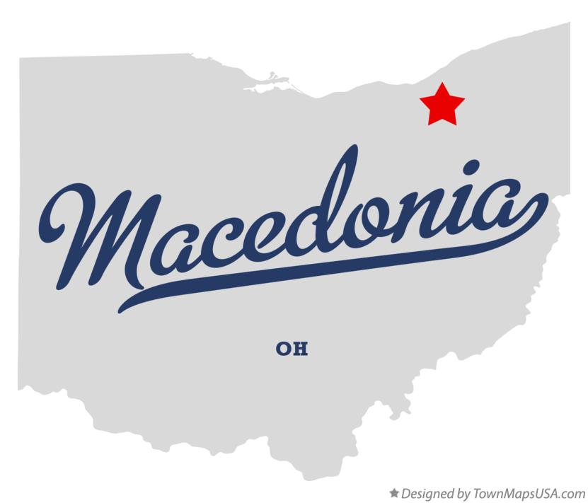 Macedonia Ohio Bmv At Bruce Moreno Blog Map Of Macedonia Oh 