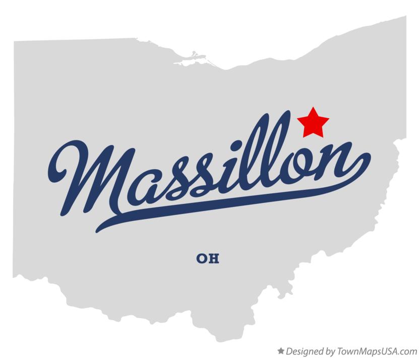 Massillon Oh Map Map Of Massillon Oh 