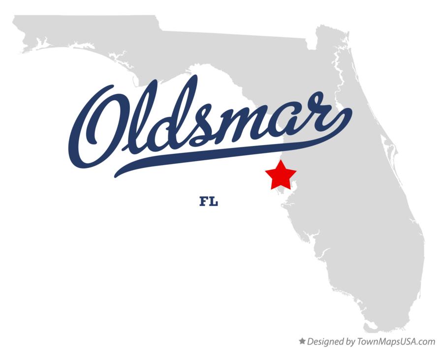 Map Of Oldsmar Florida Map Of Oldsmar Fl 