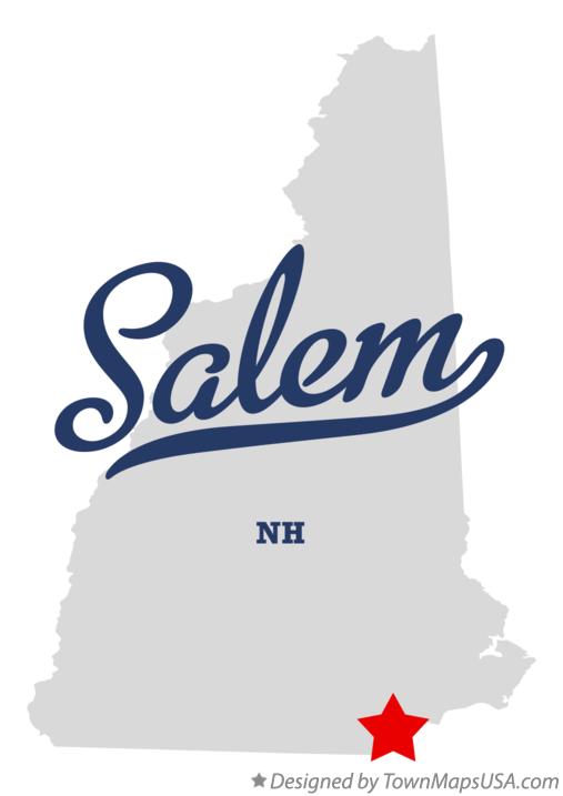 Map Of Salem NH New Hampshire Map Of Salem Nh 