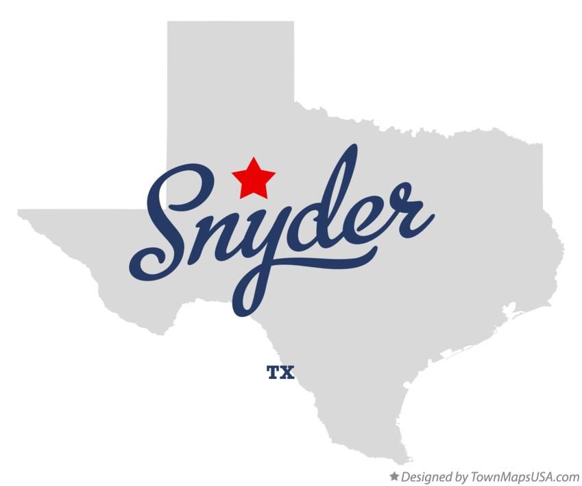 What County Is Snyder Tx In Scurry County Appraisal District KSVP Map Of Snyder Tx 