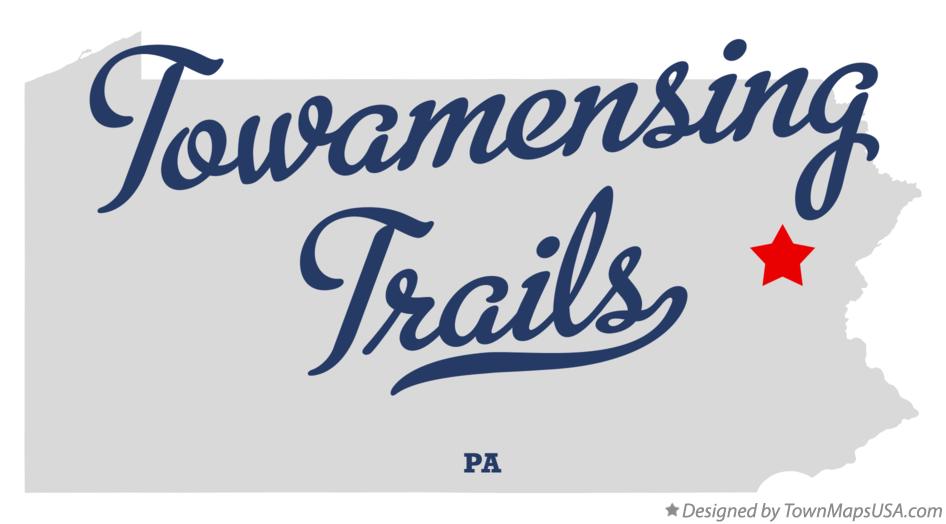 Map Of Towamensing Trails PA Map Of Towamensing Trails Pa 