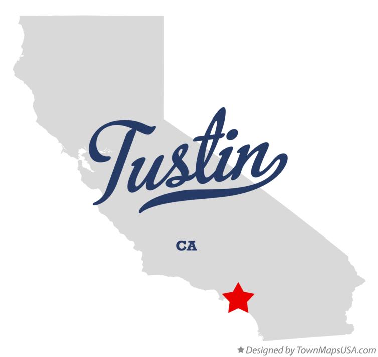Tustin Ca Map Map Of Tustin Ca 