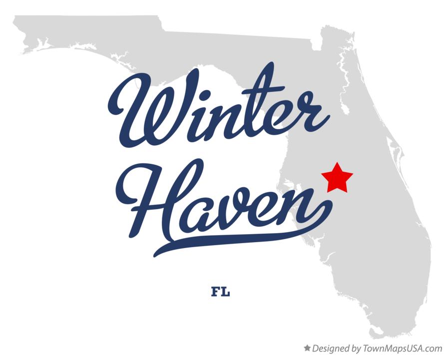 Where Is Winter Haven Florida On Map Winter Haven ZIP Code Map Map Of Winter Haven Fl 