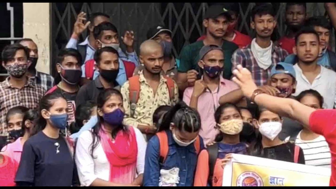 Students protest anomalies in JAC Board results, demand correction