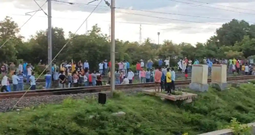 Rail accident at Chakradharpur