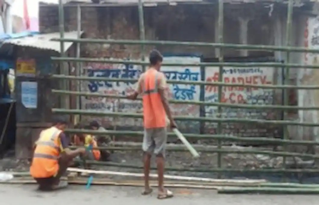 Jugsalai Bata Chowk GVP Point Transformed in Cleanliness Drive