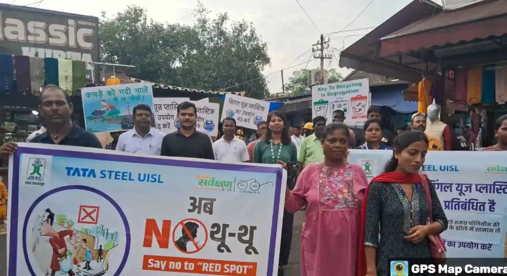 Jamshedpur Launches ‘No Spit’ Campaign for Cleanliness