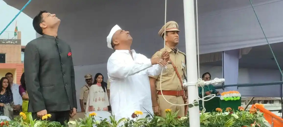 Independence Day Celebrated with Enthusiasm in Jamshedpur