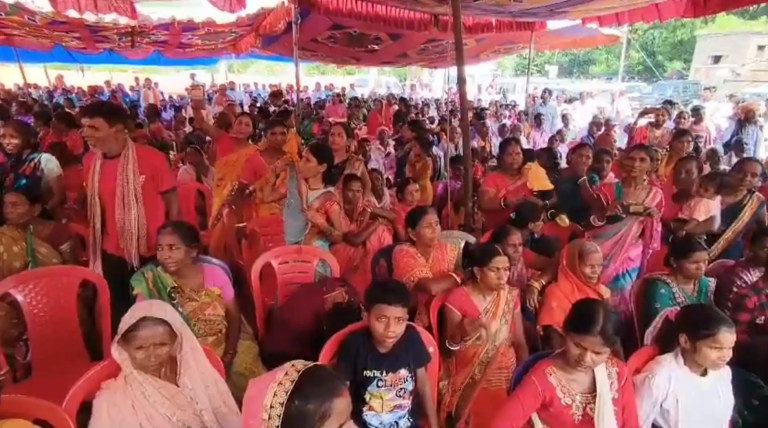 भाजपा ने गिरिडीह में हेमंत सोरेन सरकार के खिलाफ ‘परिवर्तन यात्रा’ शुरू की