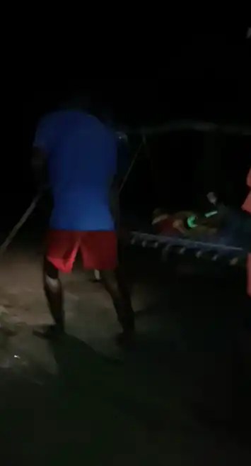 No Road, No Bridge: Villagers Forced to Carry Sick Woman on Cot for a Kilometre