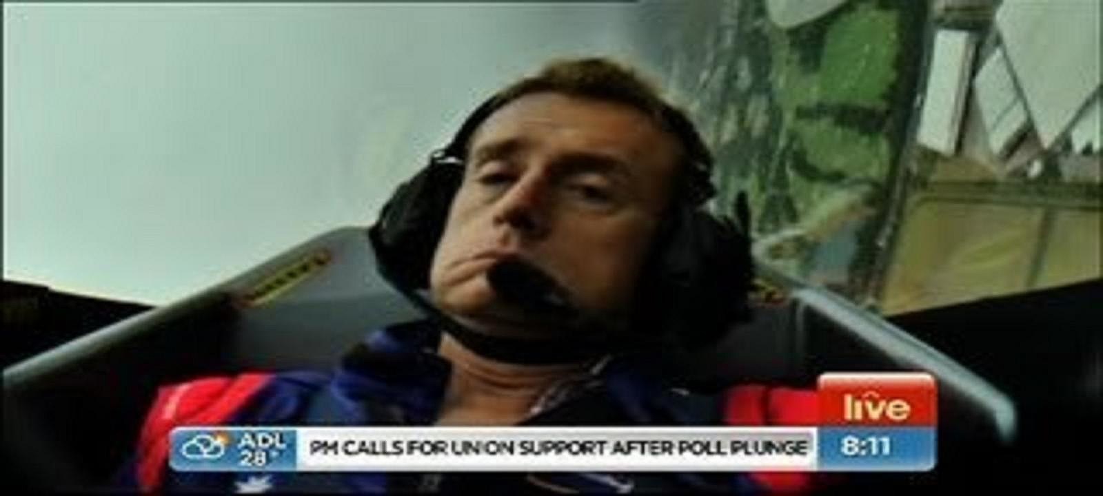 Weatherman Passes Out On Live Tv Video