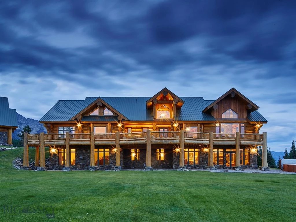 Look Inside Montana S Most Expensive Log Home