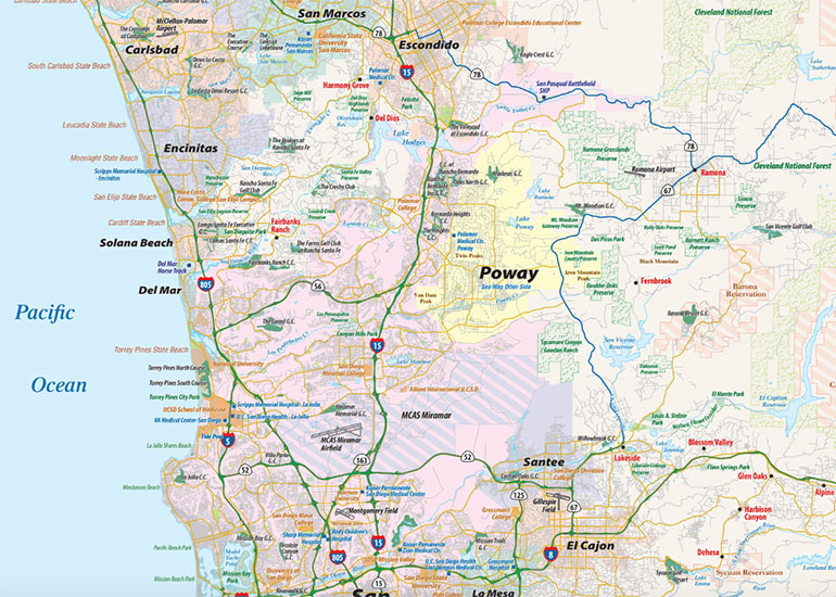 Mapa De Poway California New Poway CA Real Estate Listings Latest Poway Ca Map 