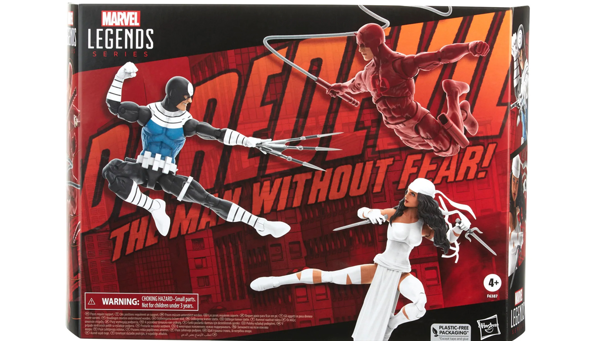 Pulse Con 2022 Marvel Legends Series Daredevil Elektra, and