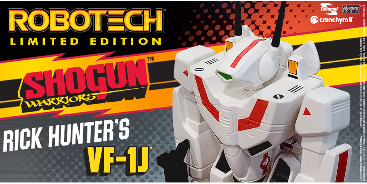 Robotech Shogun Warriors Rick Hunter VF-1J Limited Edition 24-Inch