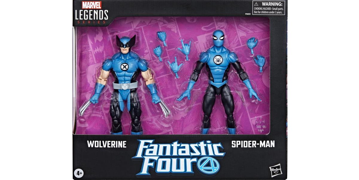 Marvel Legends Series FF Wolverine and Spider-Man