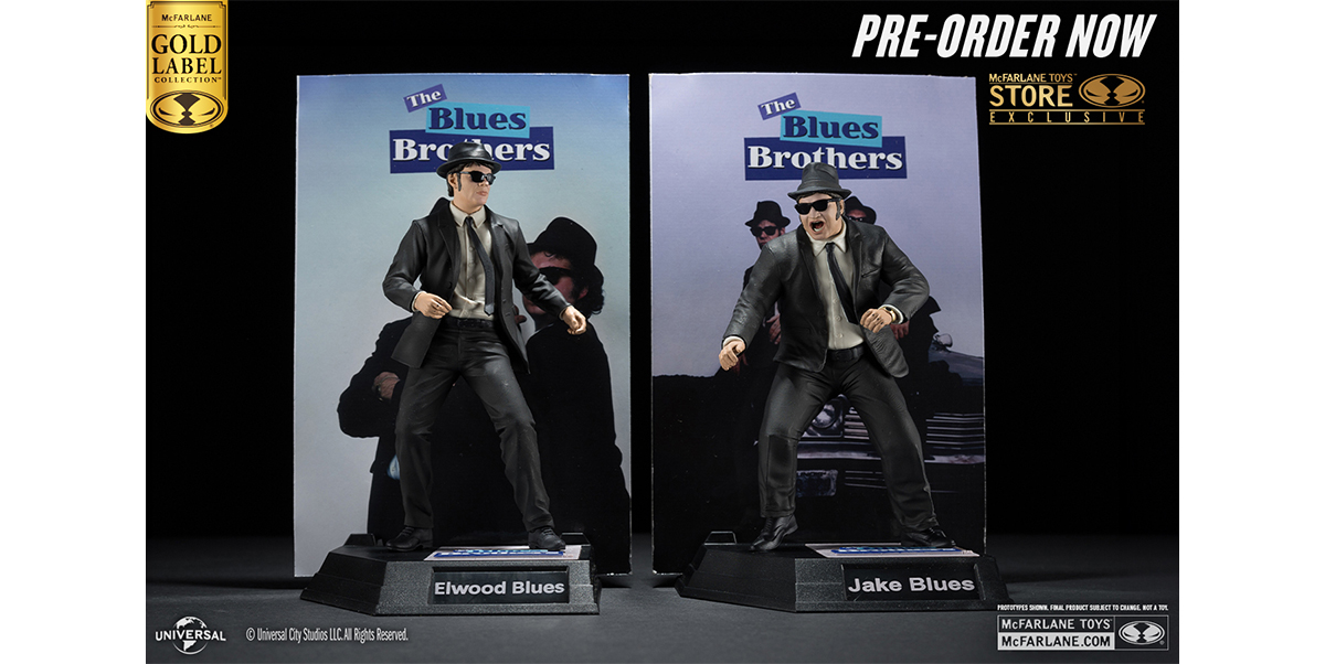 Jake & Elwood Movie Maniacs: The Blues Brothers 2-Pack Gold Label