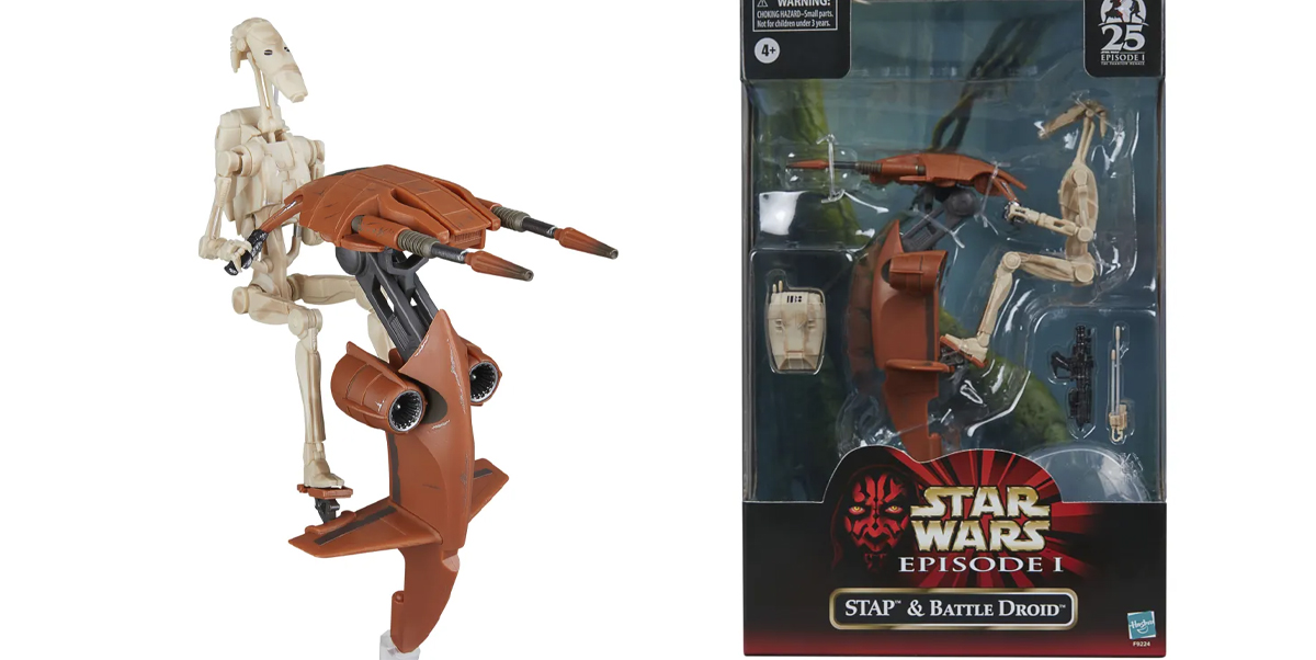 STAR WARS The Black Series STAP & Battle Droid