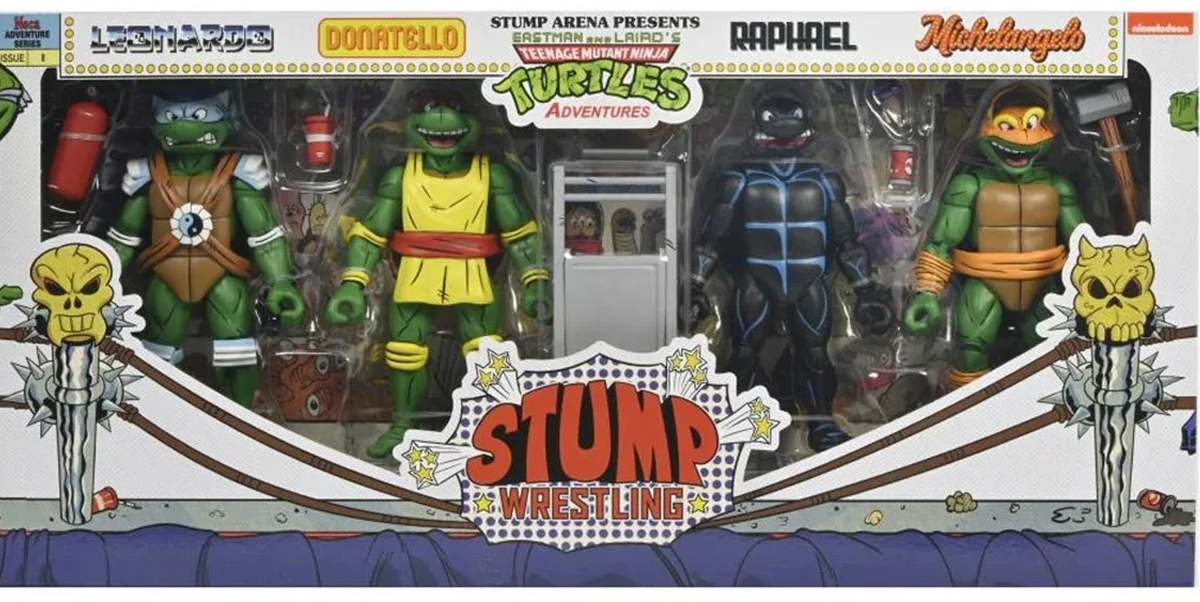 Teenage Mutant Ninja Turtles Archie Comics Stump Wrestling Turtles
