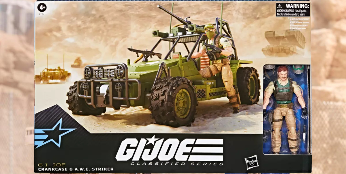 G.I. Joe Classified Series #171, Crankcase & A.W.E. Striker