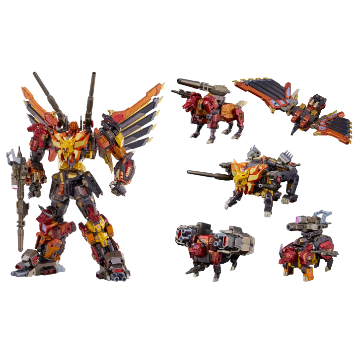 NeoArtTOYS PREDAKING 6体セット TRANSFORMERS 18