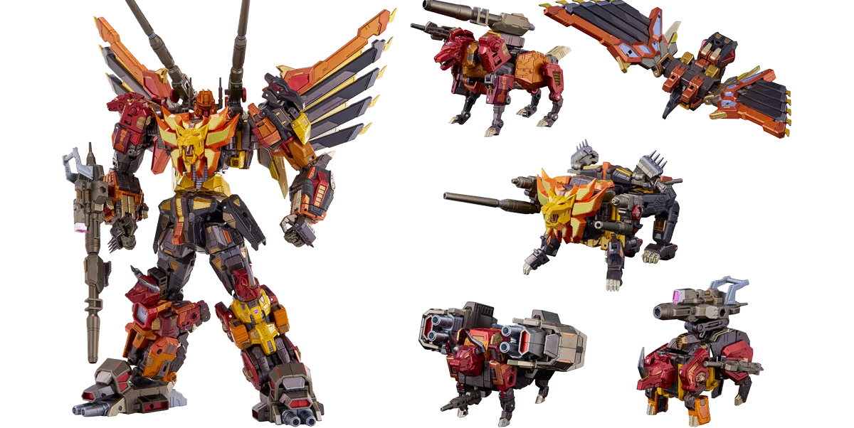 Transformers AM-T02 Predaking Combiner Action Figure