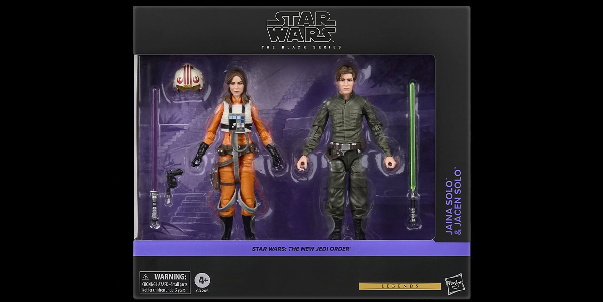 STAR WARS The Black Series Jaina Solo & Jacen Solo