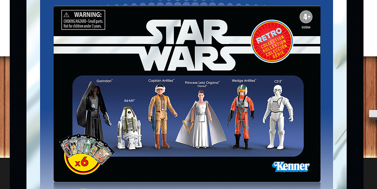 STAR WARS RETRO COLLECTION STAR WARS: A NEW HOPE MULTIPACK