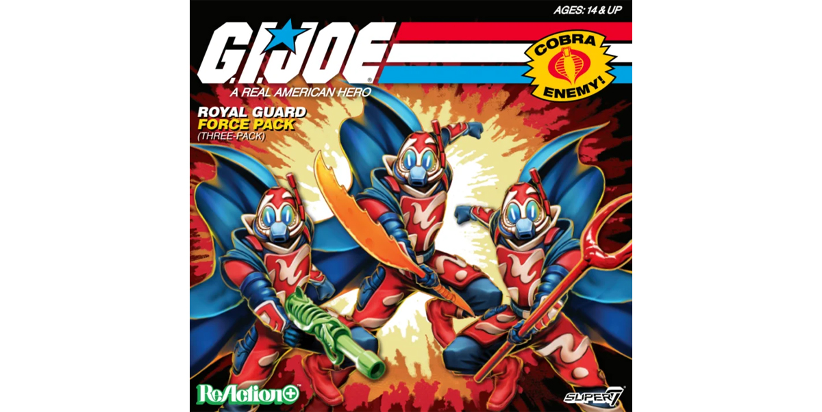 G.I. Joe ReAction+ Cobra-La Royal Guard (Force Pack) BBTS