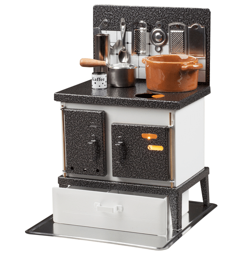 mini real working kitchen