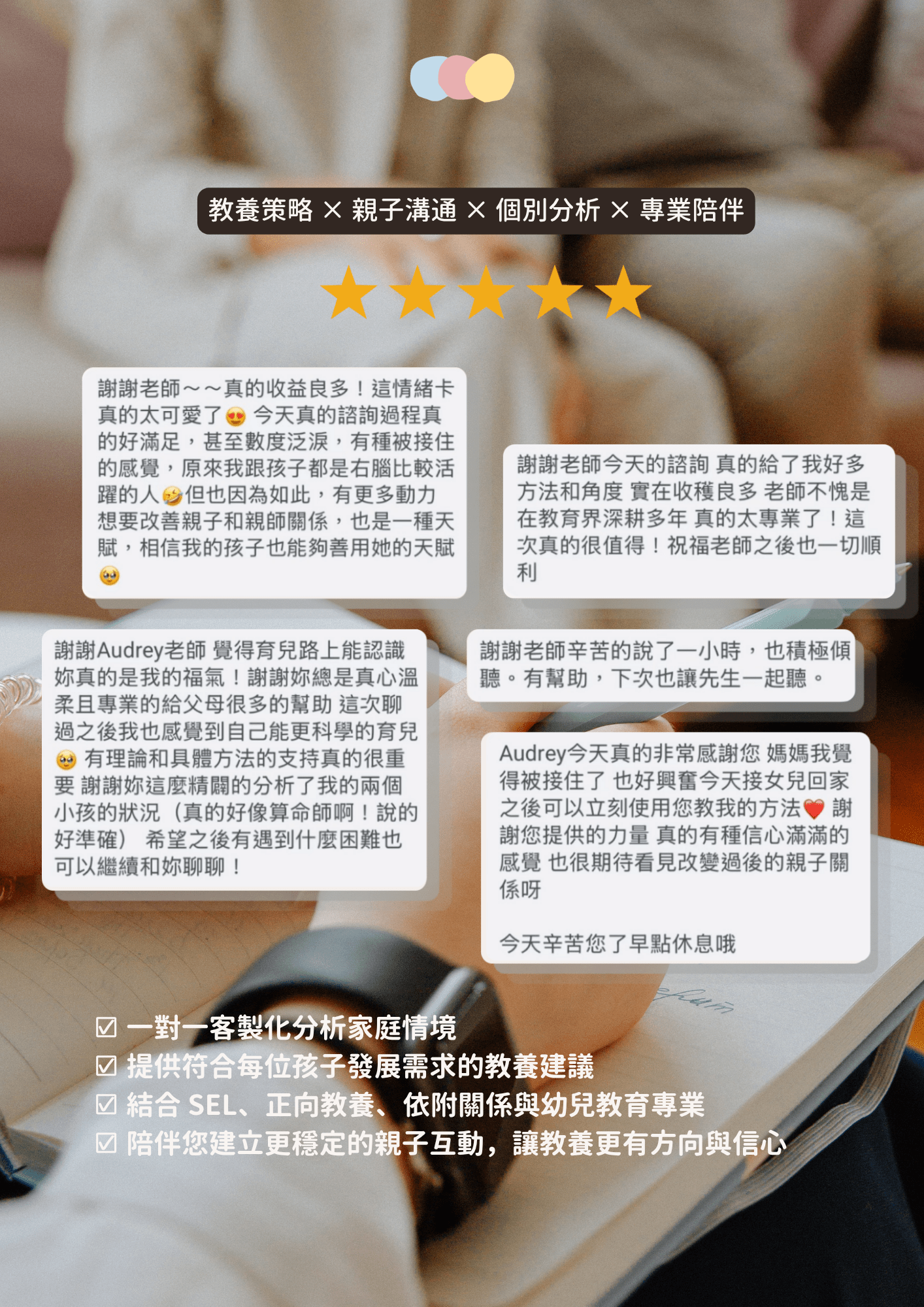 一對一線上親職諮詢